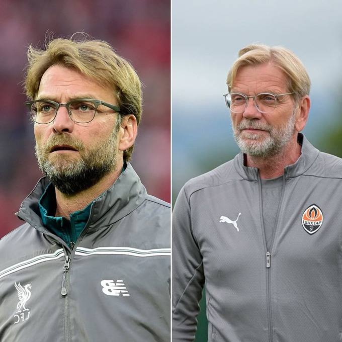 Klopp và Igor Grskovic có ngoại hình giống hệt nhau