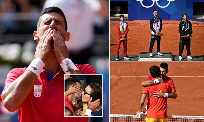 Djokovic đánh bại Alcaraz để lần đầu giành HCV Olympic