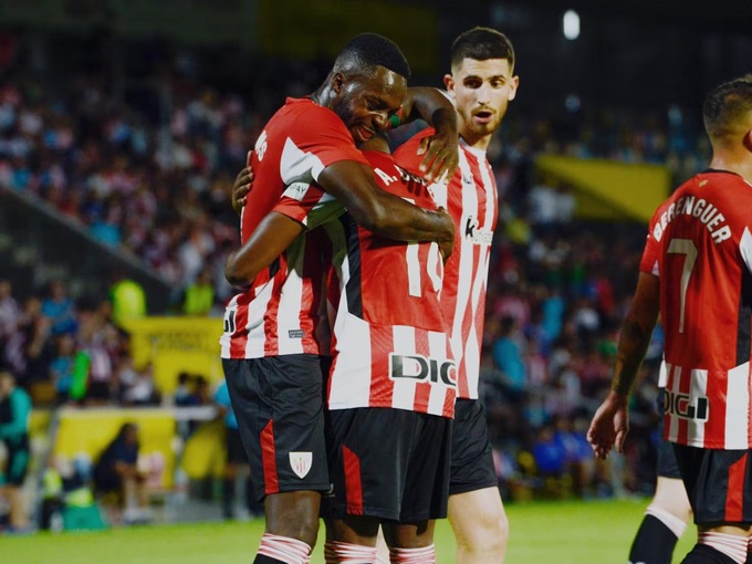 Alvaro Djalo và Inaki Williams chơi rất ăn ý trong loạt giao hữu trước mùa của Bilbao.