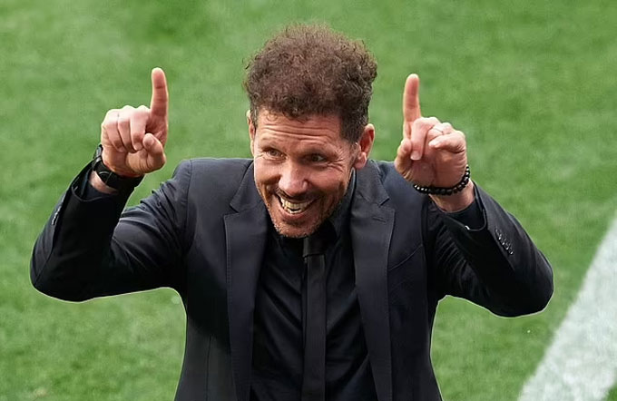 HLV Simeone sẽ có đội hình mạnh ở Atletico mùa tới