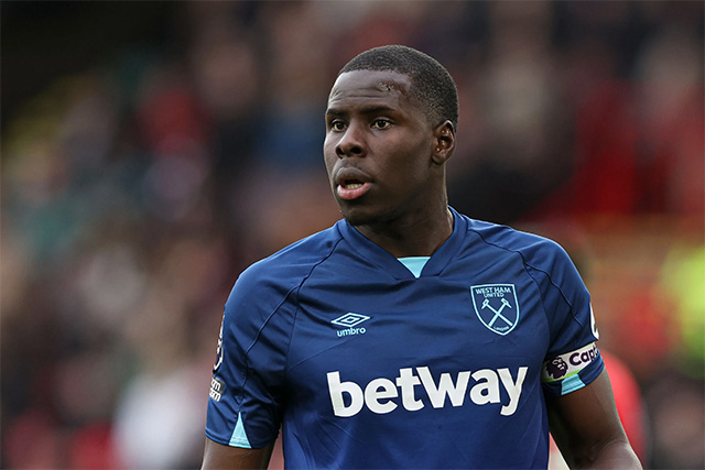 Zouma trở thành người thừa ở West Ham.