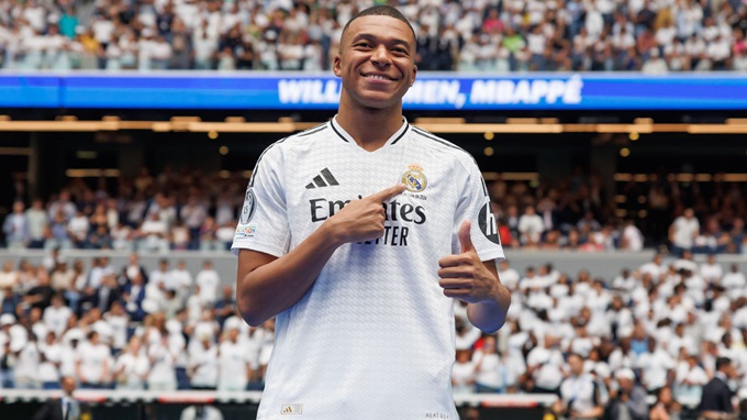 Mbappe cập bến Real Madrid= dưới dạng chuyển nhượng tự do