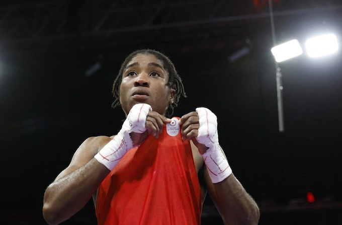 Cindy Ngamba giành chiến thắng ở tứ kết môn boxing