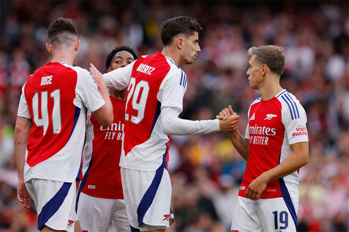 Havertz tỏa sáng rực rỡ trong chiến thắng của Arsenal