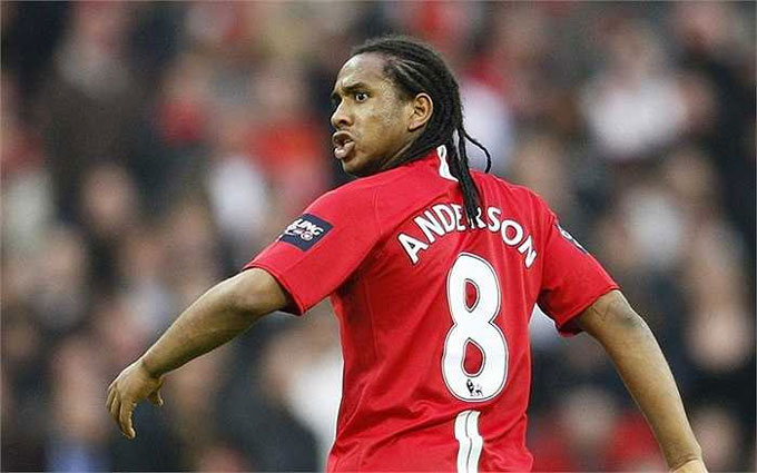 Anderson từng là một tay chơi có tiếng ở MU