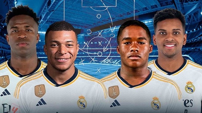 Real Madrid sẽ trở lại với sơ đồ 4-3-3 ở mùa giải tới.