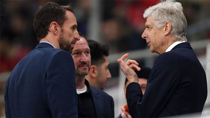 "Giáo sư" Wenger đã gặp Southgate ngay sau trận chung kết EURO 2024