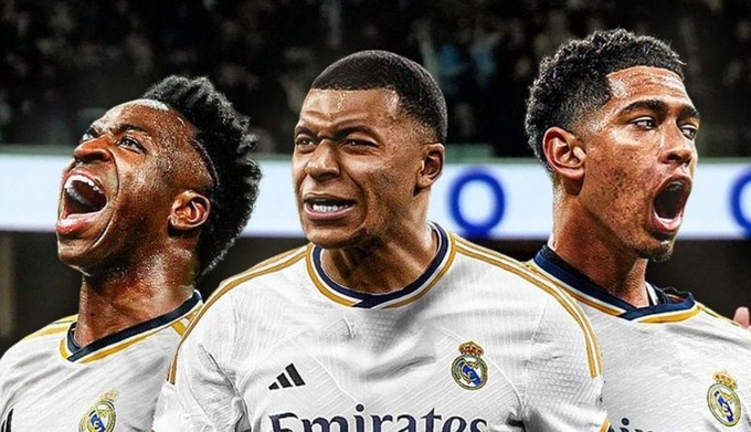 Real Madrid đã mạnh nay còn mạnh hơn với Mbappe.