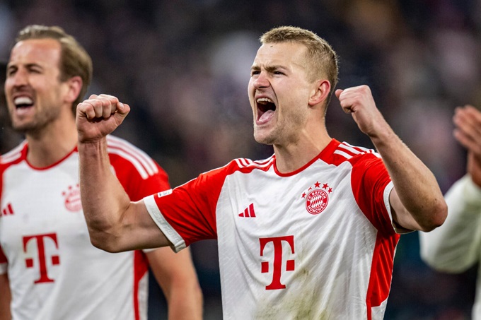 De Ligt gặp khó khăn trong việc chiếm suất đá chính tại Bayern