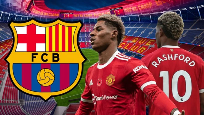 Rashford thành mục tiêu theo đuổi của Barca