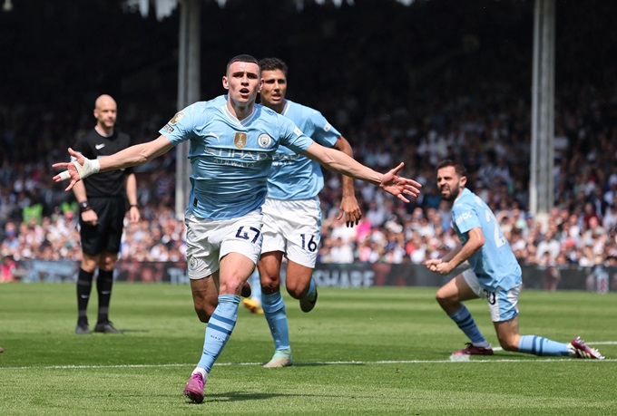 Foden đã trở thành một tiền vệ tấn công như Guardiola mong đợi