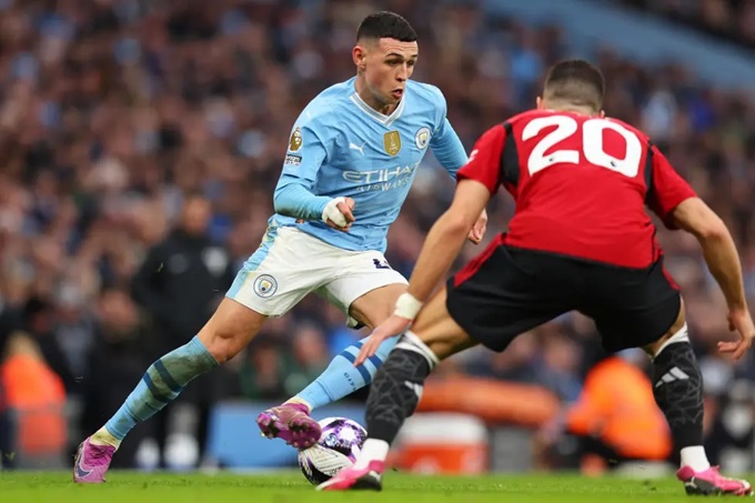 Foden là điểm nổ nguy hiểm nhất trong lối choi của Man City