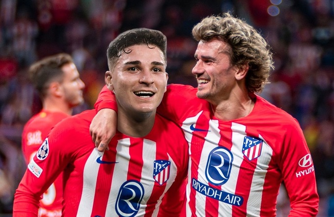 Atletico sẽ thử nghiệm cặp tiền đạo Griezmann - Alvarez trước Girona.