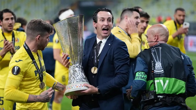 Emery vô địch Europa League 2020/21 cùng Villarreal