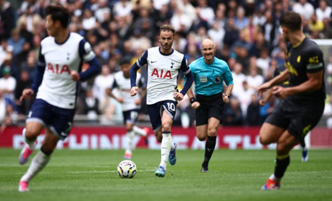 Maddison phấn khích với thắng lợi 4-0 của Tottenham trước Everton