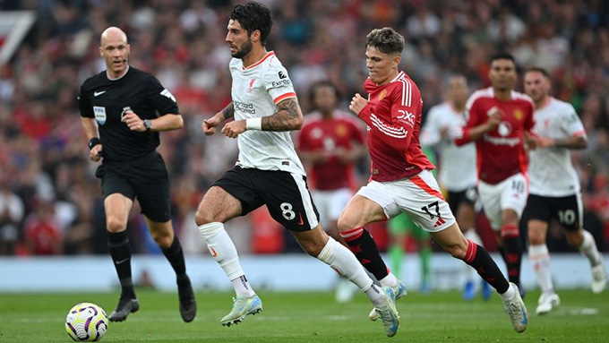Liverpool đã không cho MU thời gian để thở tại Old Trafford