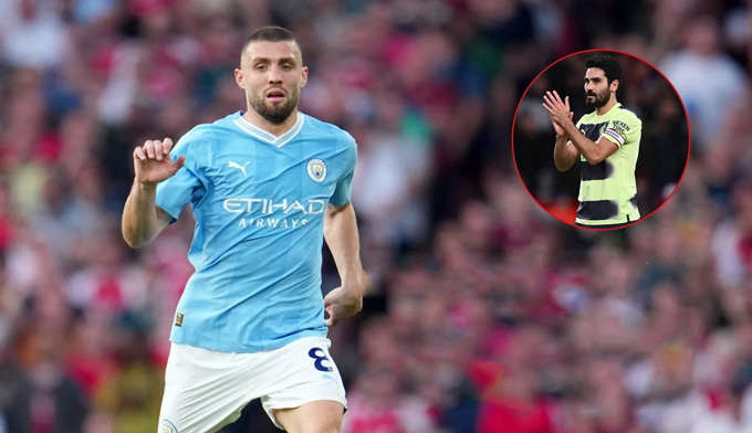 Kovacic lo lắng về cơ hội đá chính tại Man City sau khi Gundogan (ảnh nhỏ) trở lại