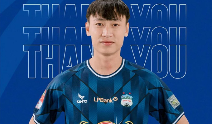 Nguyễn Kiên Quyết là cầu thủ lứa 1 Học viện HAGL 