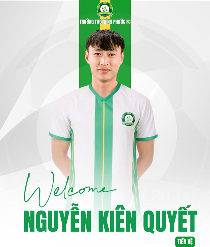 Tiền vệ sinh năm 1996 quyết định tìm cơ hội ở đội hạng Nhất Bình Phước 