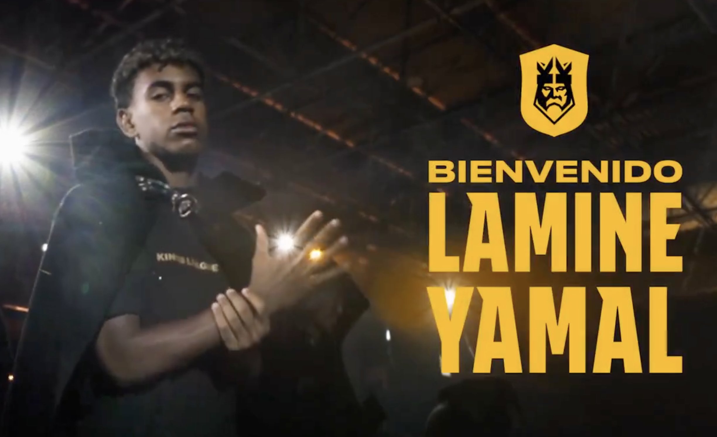 Kings League xác nhận rằng Yamal trở thành ngôi sao mới của giải đấu sân 7