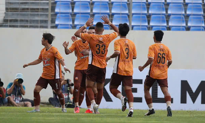 HAGL thắng đậm ở vòng 1 V.League - Ảnh: Sông Hàn 