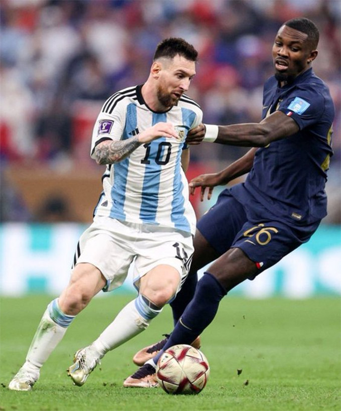 Thuram có dịp đụng độ Messi ở World Cup 2022