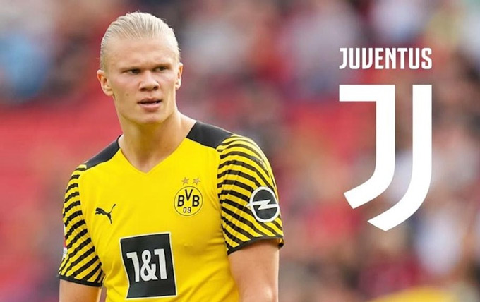 Haaland từng suýt gia nhập Juventus khi mới 15 tuổi