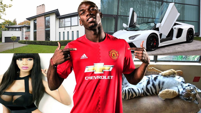 Pogba từng sống trong cảnh sang chảnh và ăn chơi 