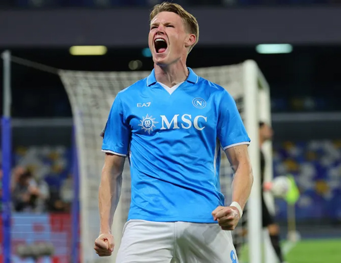 McTominay đang thăng hoa ở Napoli