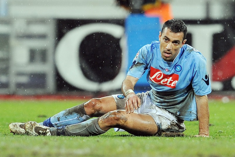 Thi đấu cho Napoli không phải quãng thời gian đáng nhớ của Quagliarella 