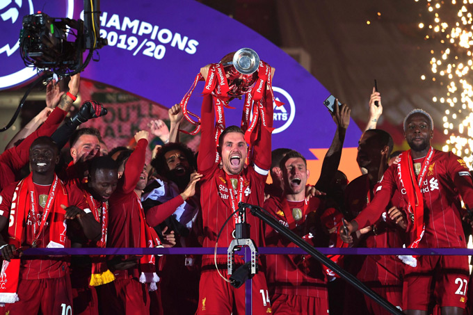Liverpool từng vô địch ở mùa 2019/20 sau khi dẫn đầu sau 6 vòng đầu