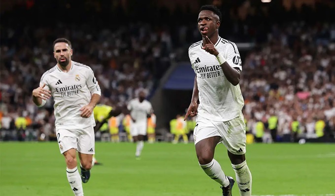 Vinicius xứng danh ông chủ hàng công Real Madrid