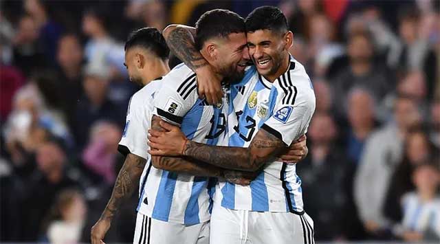 Otamendi là thành viên ĐT Argentina vô địch World Cup 2022