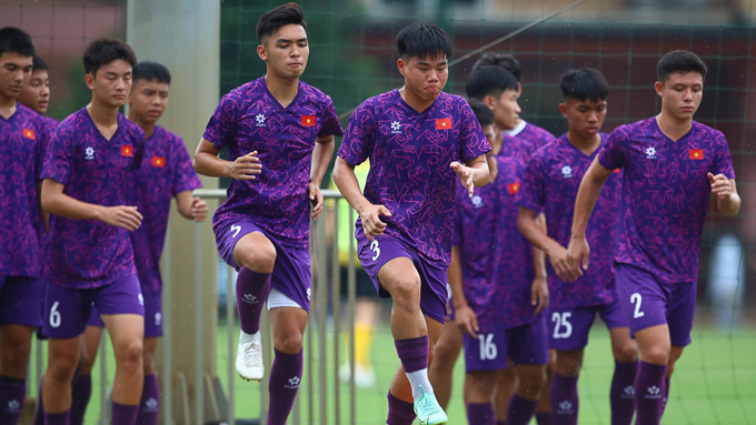 Các tuyển thủ U17 Việt Nam vừa có chuyến tập huấn tại Nhật. Ảnh: VFF 