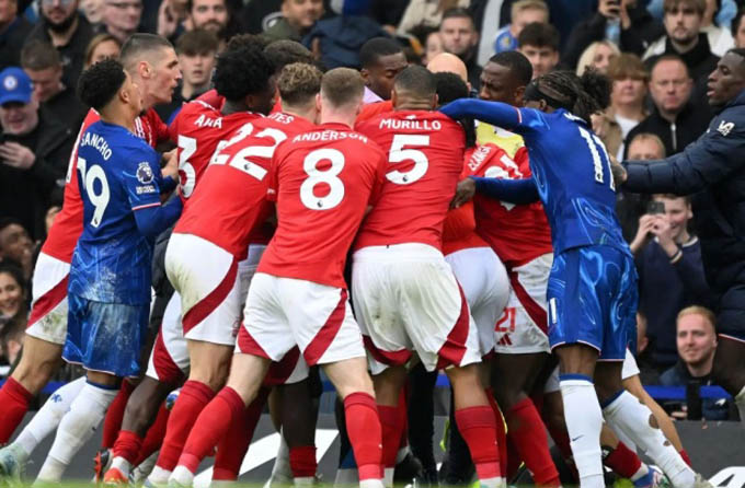 Trận Chelsea vs Nottingham nhiều kịch tính