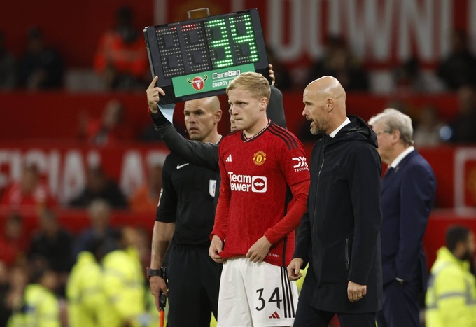 4 năm ở MU là 4 năm đầy biến cố của Van de Beek