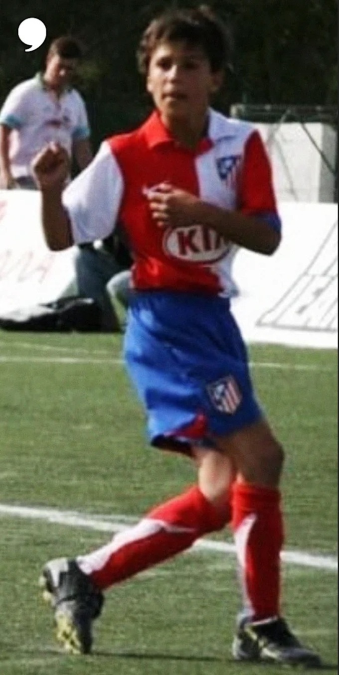 Rodri năm 14 tuổi