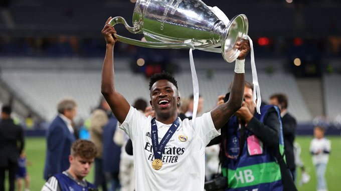 Vinicius Junior đang có được phong độ bùng nổ