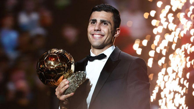 Rodri đã giành Quả Bóng Vàng 2024