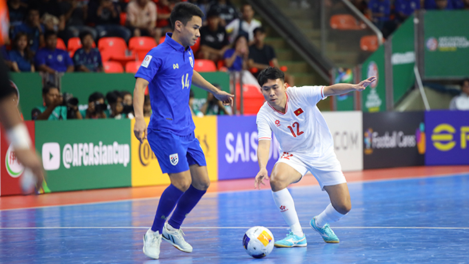 ĐT futsal Việt Nam sẽ gặp Thái Lan ở trận cuối của vòng bảng. Ảnh: Phan Hồng