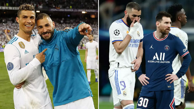  Benzema loại Messi và Ronaldo khỏi đội hình trong mơ