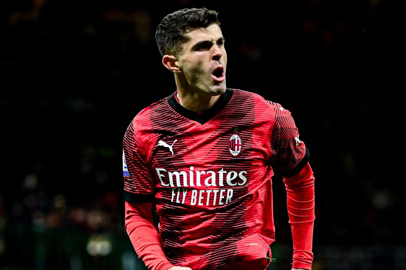 Trong 10 trận đấu ở Serie A mùa này, Pulisic đã ghi được 5 bàn thắng và có 3 pha kiến tạo