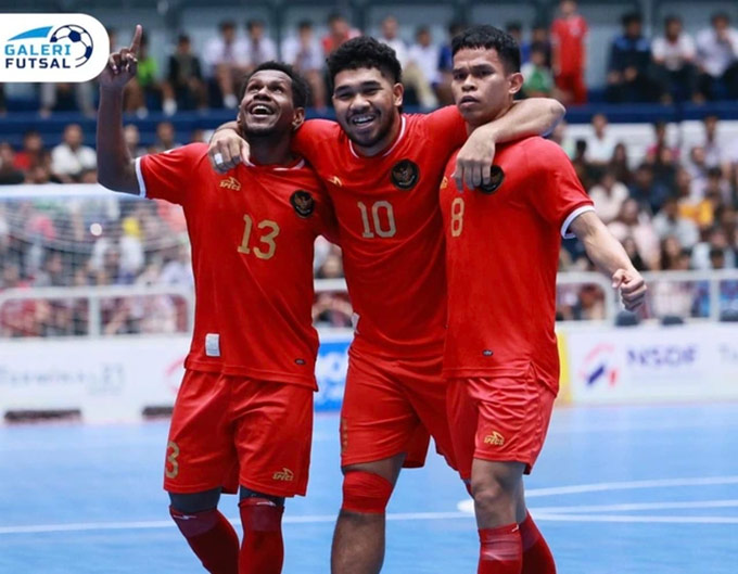 ĐT futsal Indonesia gây ấn tượng mạnh 