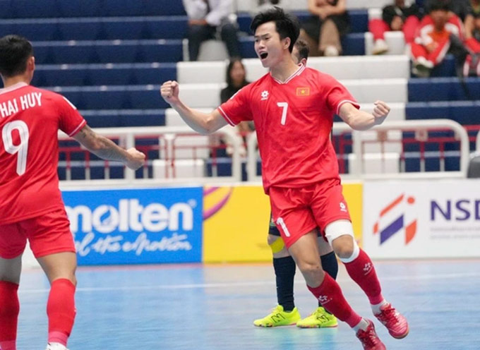 ĐT futsal Việt Nam có hành trình giàu cảm xúc khi tới chung kết futsal Đông Nam Á 