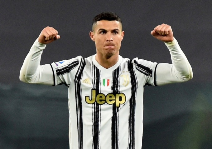 Ronaldo ngày còn thi đấu cho Juventus