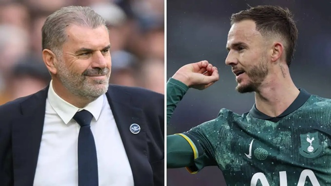 HLV Ange Postecoglou muốn James Maddison tìm lại phong độ cao