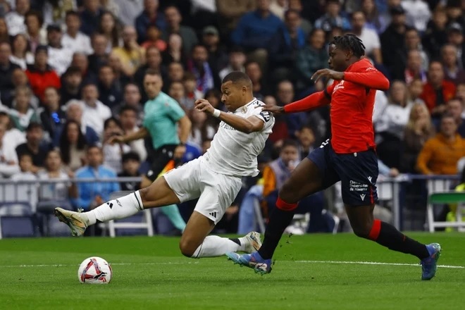 Mbappe vẫn chưa có phong độ tốt