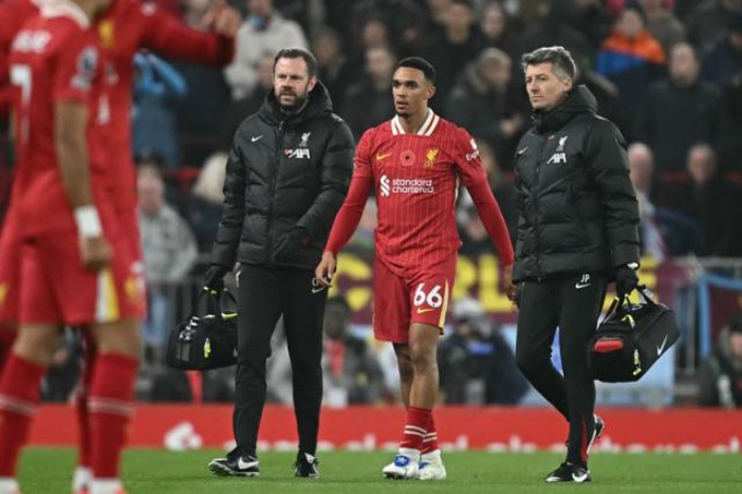 Việc Alexander-Arnold chấn thương có thể gây ra ảnh hưởng tới phong độ của Liverpool