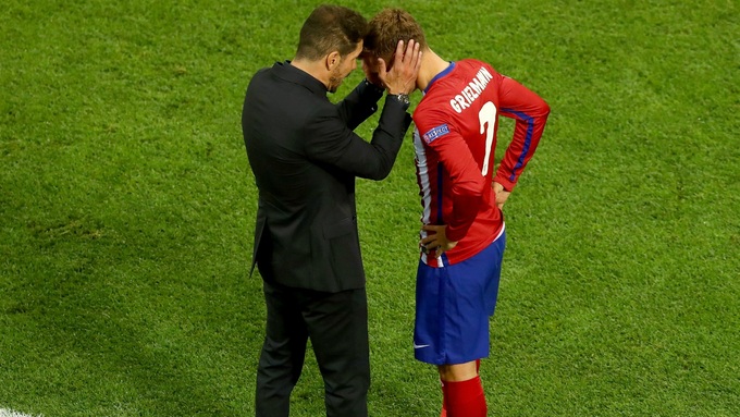 HLV Diego Simeone cần sớm "đánh thức" Griezmann