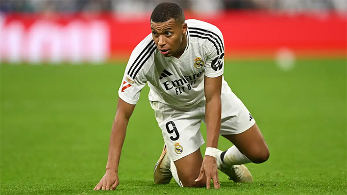 Mbappe đang chịu áp lực lớn tại Real Madrid